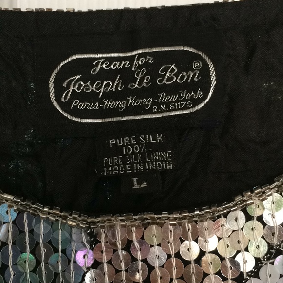 Jean for Joseph Le Bob sequin dress multi color - Picture 2 of 8